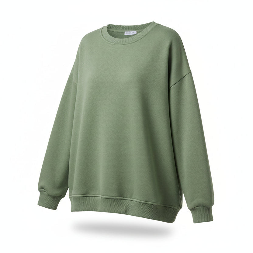 Women’s Oversized Fleece Hoodie – Warm Long Sleeve Pullover