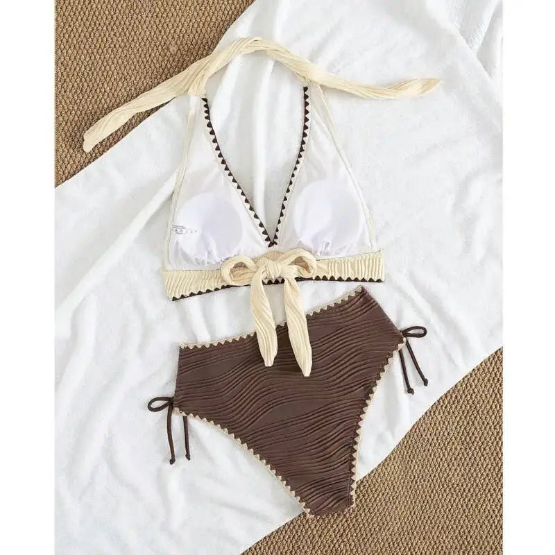 High Waist Bikini Set for Women – Comfortable Two Piece Beachwear - Velshara store