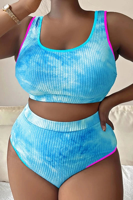 Plus Size High Waist Swimwear for Women – Comfortable Full Coverage Bikini - Velshara store