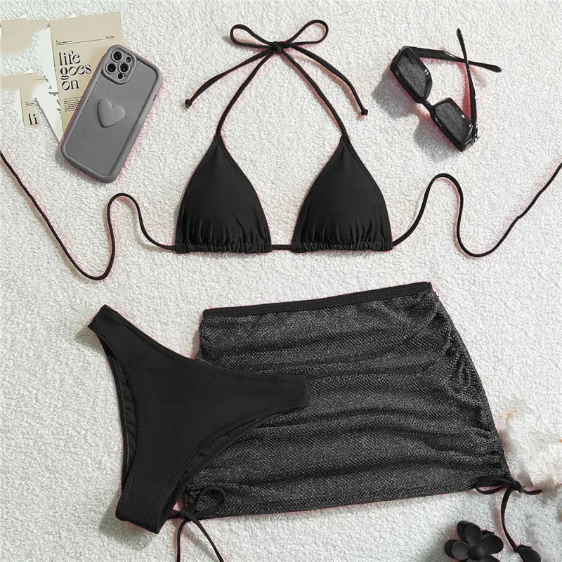 Three Piece Beach Swimwear for Women - Velshara store