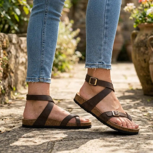 Women's Adjustable Orthopedic Sandals | Comfortable Lightweight Everyday Footwear - Velshara store