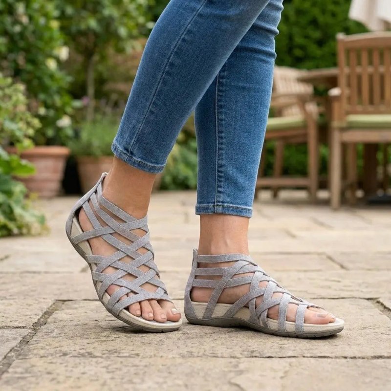 Women's Adjustable Orthopedic Sandals | Elegant Comfortable Summer Footwear - Velshara store