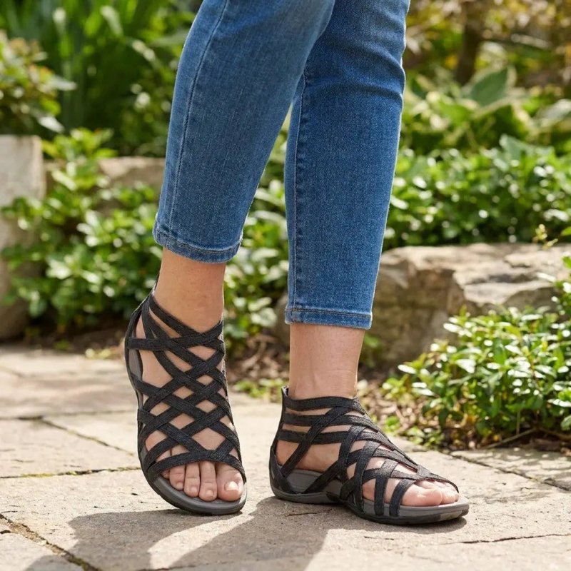 Women's Adjustable Orthopedic Sandals | Elegant Comfortable Summer Footwear - Velshara store