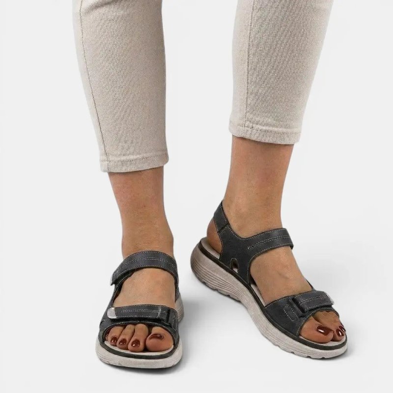 Women's Adjustable Synthetic Orthopedic Sandals | Comfortable Summer Footwear - Velshara store