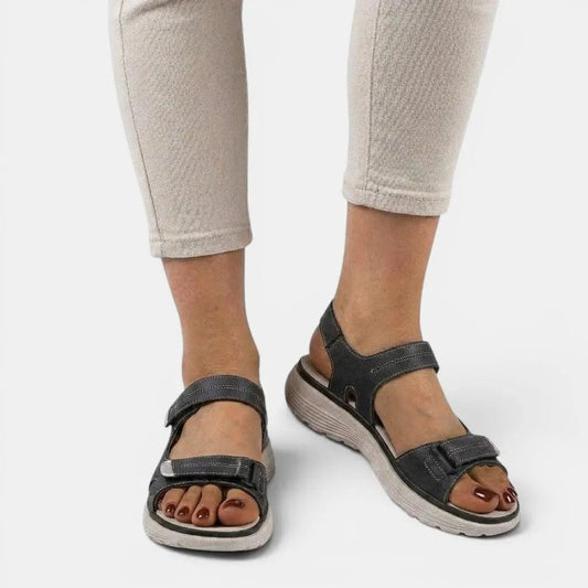 Women's Adjustable Synthetic Orthopedic Sandals | Comfortable Summer Footwear - Velshara store