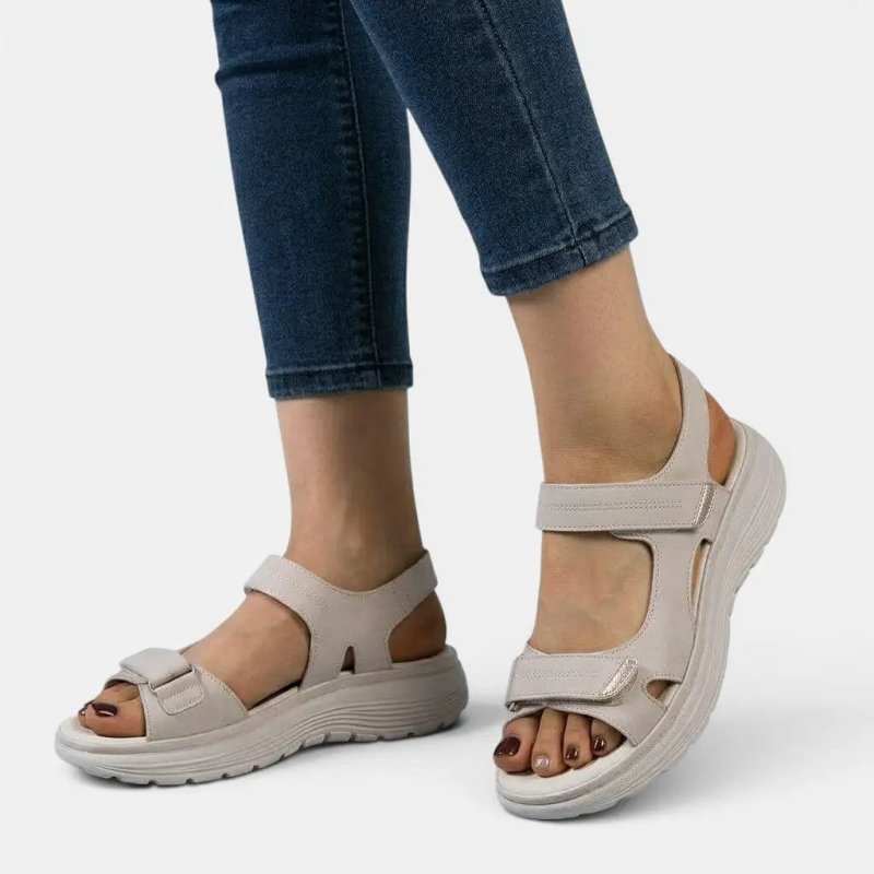 Women's Adjustable Synthetic Orthopedic Sandals | Comfortable Summer Footwear - Velshara store