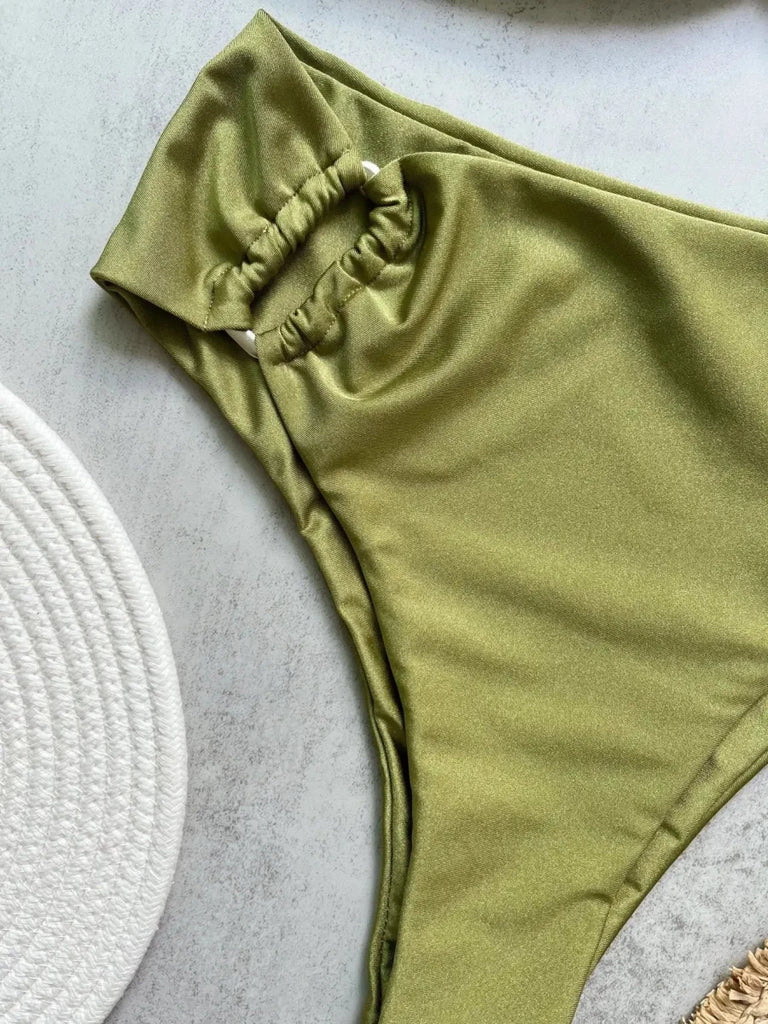 Women’s Bandeau Bikini Set – Brazilian Two Piece Swimwear for Summer Beach Days - Velshara store