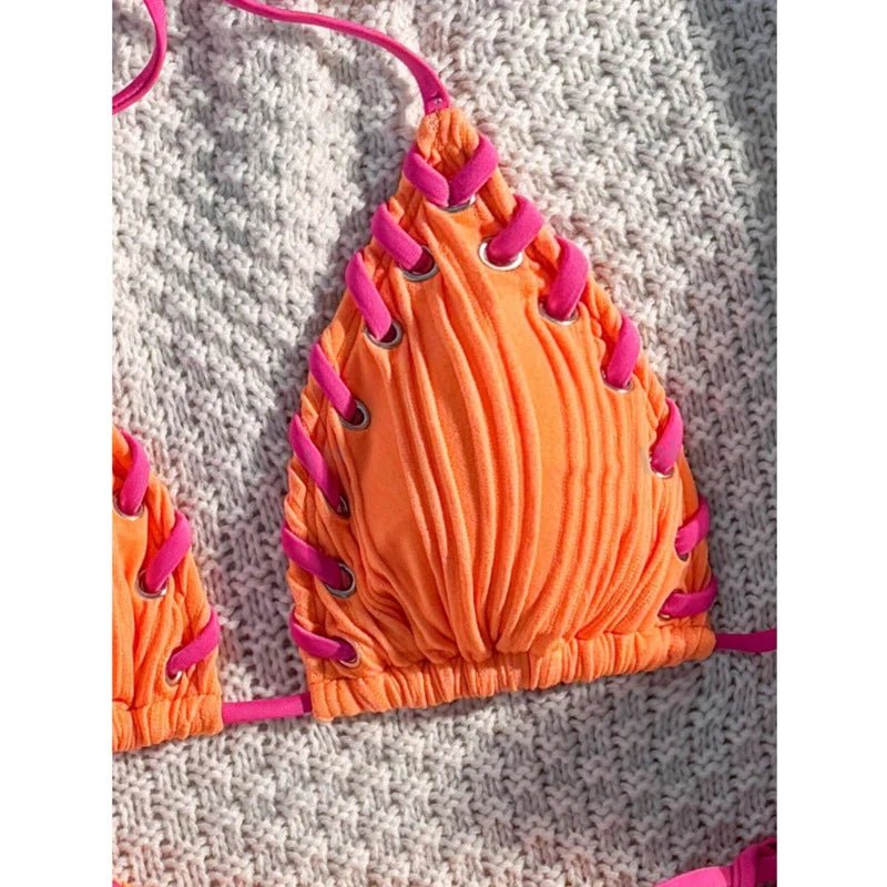 Women’s Brazilian Bikini Set – Two Piece Beach Swimwear for Summer Holidays - Velshara store