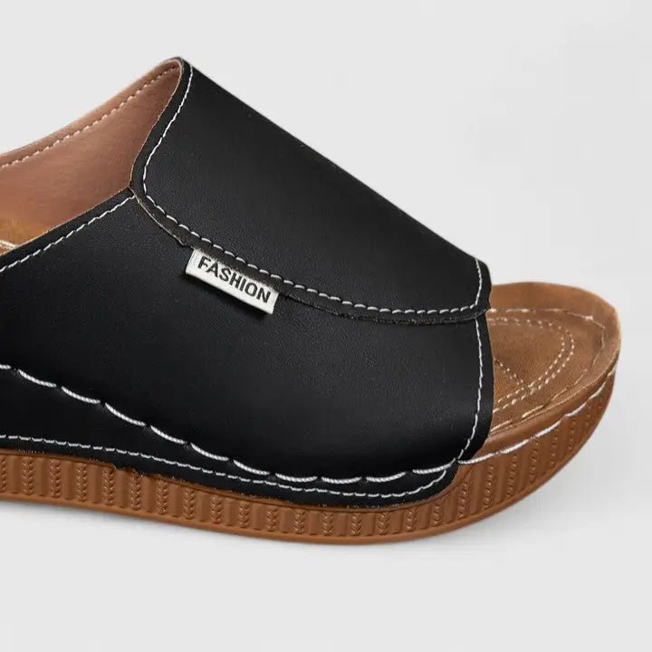 Women's Breathable Leather Sandals | Stylish Comfortable Summer Footwear - Velshara store