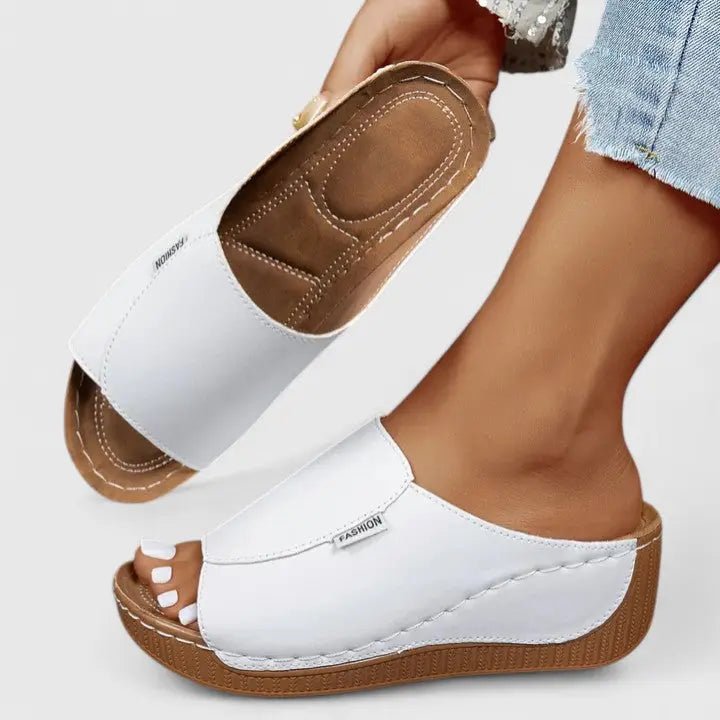 Women's Breathable Leather Sandals | Stylish Comfortable Summer Footwear - Velshara store