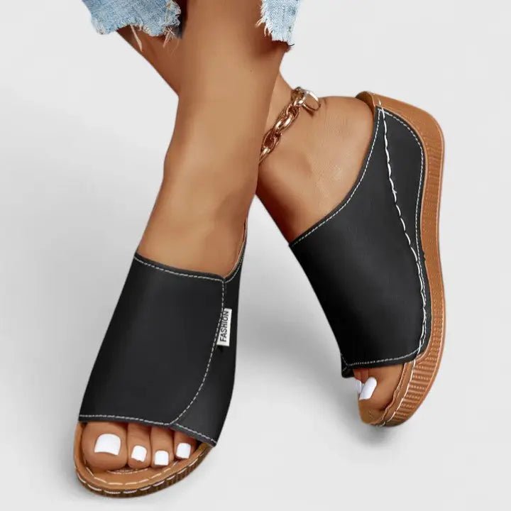 Women's Breathable Leather Sandals | Stylish Comfortable Summer Footwear - Velshara store