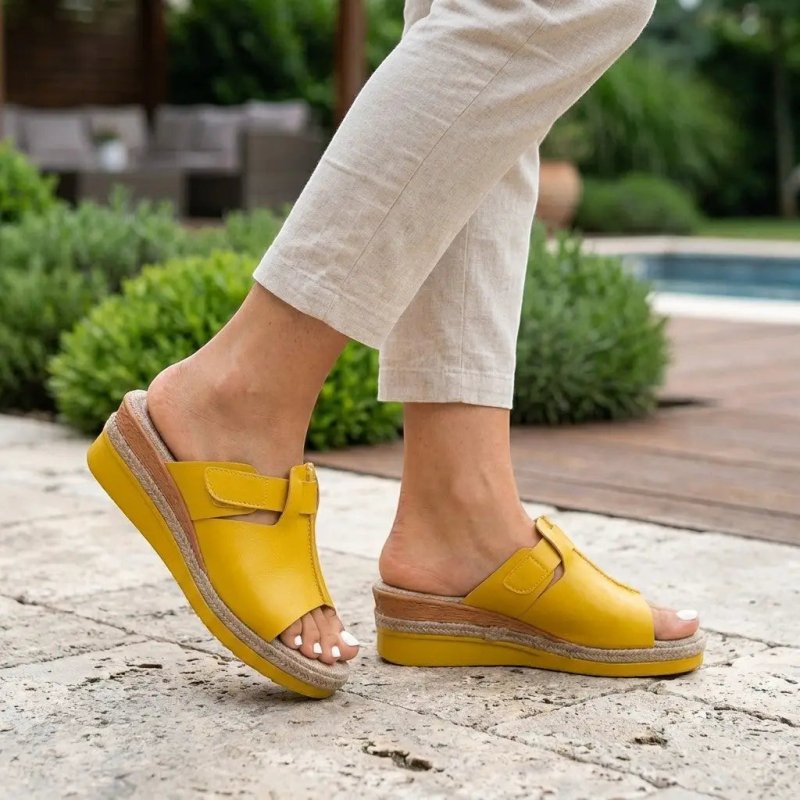 Women's Colorful Cushioned Sandals | Stylish Comfortable Summer Footwear - Velshara store