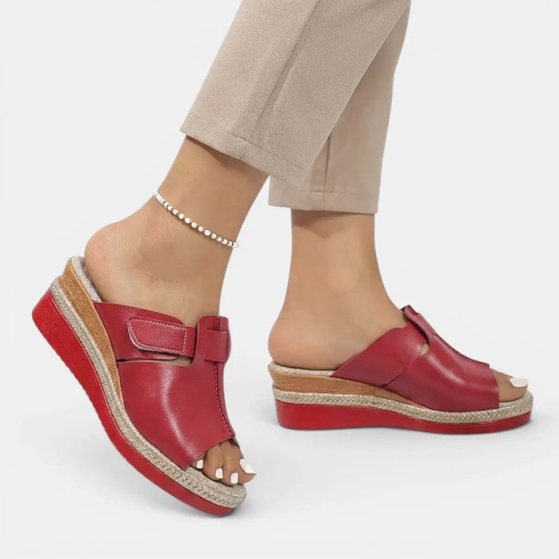 Women's Colorful Cushioned Sandals | Stylish Comfortable Summer Footwear - Velshara store