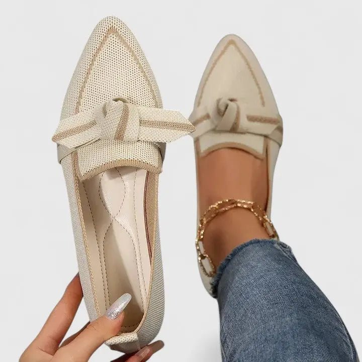 Women's Comfortable Leather Penny Loafers | Chic Slip - On Casual Shoes - Velshara store