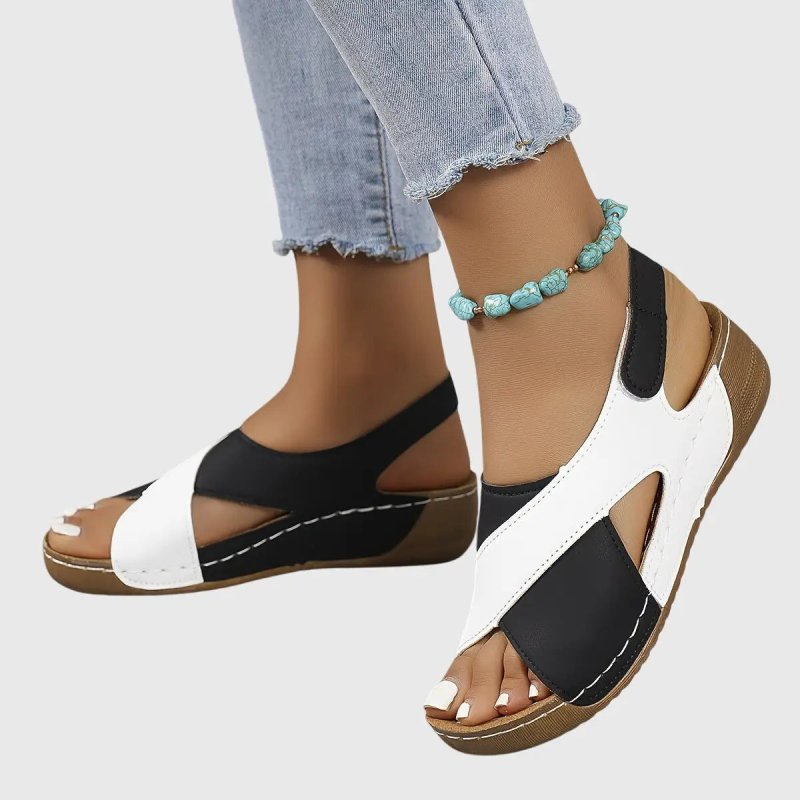 Women's Comfortable Synthetic Sandals | Elegant Supportive Summer Footwear - Velshara store