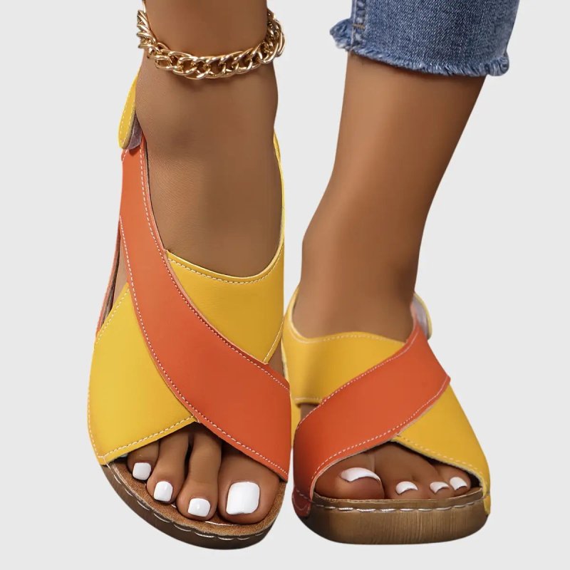 Women's Comfortable Synthetic Sandals | Elegant Supportive Summer Footwear - Velshara store