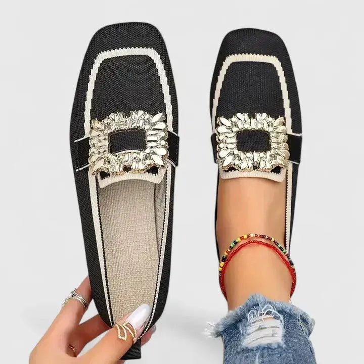 Women's Cushioned Leather Loafers | Elegant Orthopedic Comfort Shoes - Velshara store