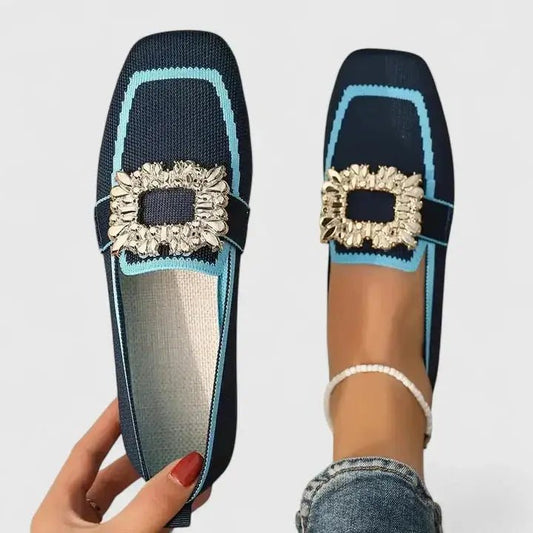 Women's Cushioned Leather Loafers | Elegant Orthopedic Comfort Shoes - Velshara store