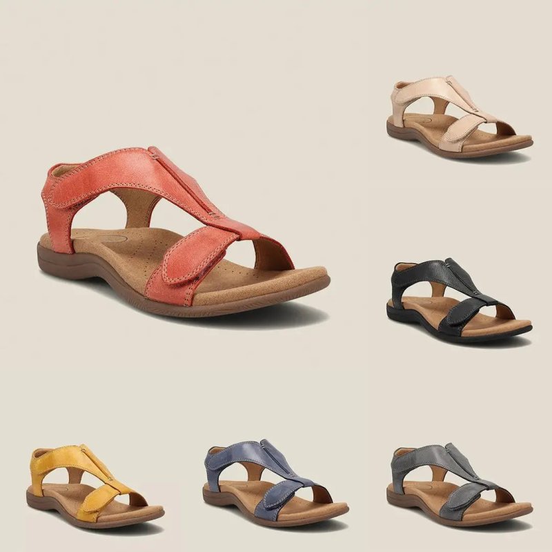 Women's Cushioned Orthopedic Sandals | Elegant Arch Support Summer Footwear - Velshara store
