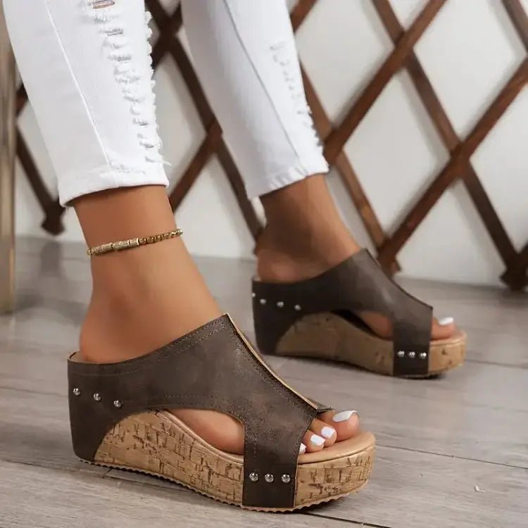 Women's Cushioned Orthopedic Sandals | Elegant Supportive Summer Footwear - Velshara store