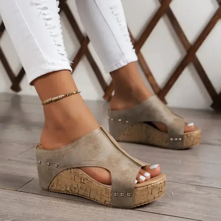 Women's Cushioned Orthopedic Sandals | Elegant Supportive Summer Footwear - Velshara store