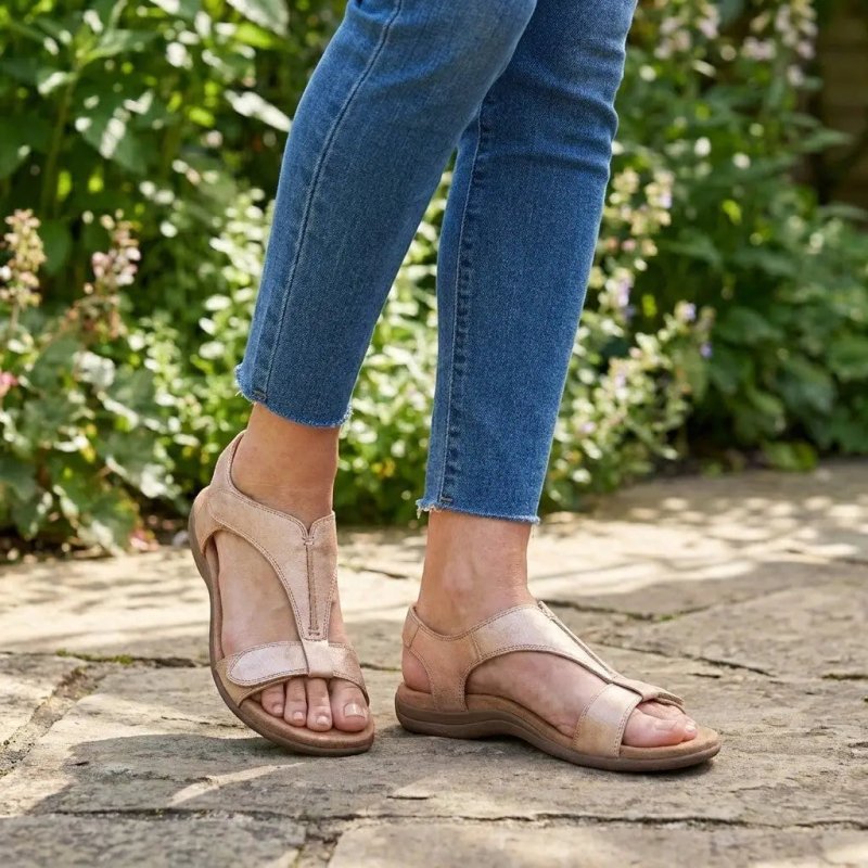 Women's Cushioned Orthopedic Sandals | Elegant Supportive Summer Footwear - Velshara store