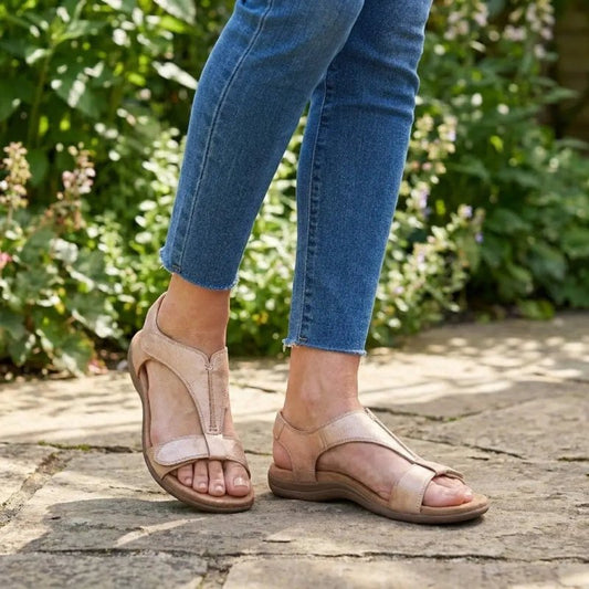 Women's Cushioned Orthopedic Sandals | Elegant Supportive Summer Footwear - Velshara store