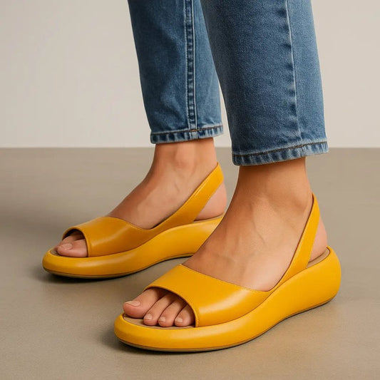 Women's Cushioned Orthopedic Sandals | Soft Supportive Summer Footwear | Ergonomic Slip - Resistant Design - Velshara store