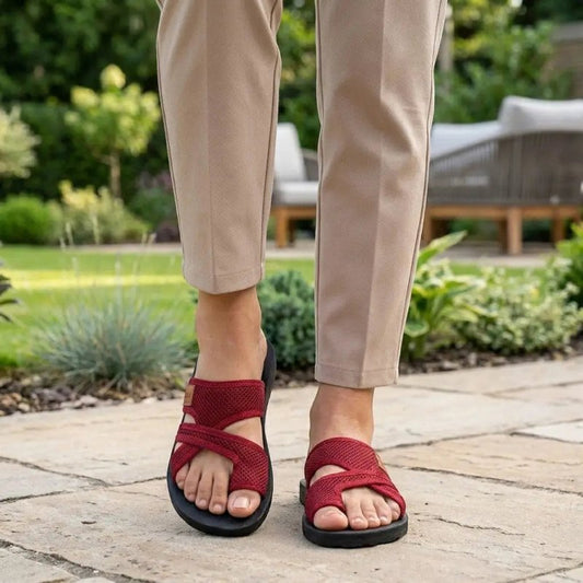 Women's Cushioned Orthopedic Sandals | Stylish Supportive Summer Footwear - Velshara store