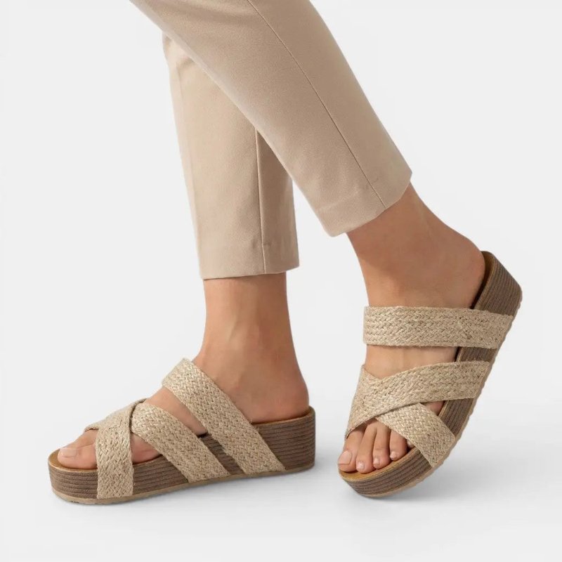 Women's Cushioned Sandals | Elegant Orthopedic Support | Lightweight Comfortable Summer Footwear - Velshara store