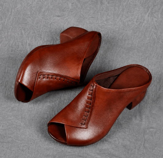 Women's Cushioned Slip - On Sandals | Elegant Comfortable Everyday Footwear - Velshara store