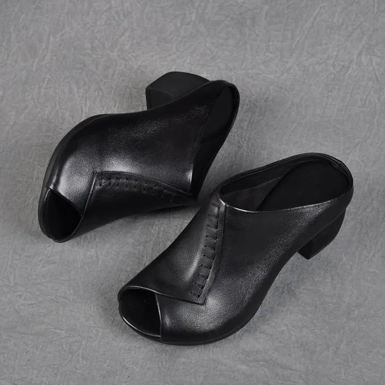 Women's Cushioned Slip - On Sandals | Elegant Comfortable Everyday Footwear - Velshara store