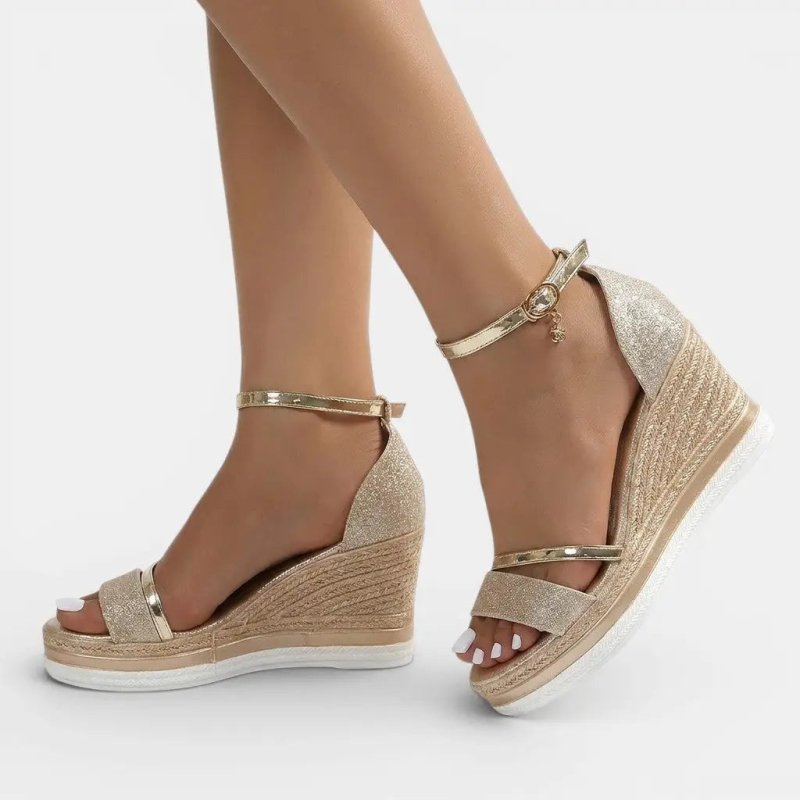 Women's Cushioned Synthetic Sandals | Elegant Supportive Summer Footwear - Velshara store