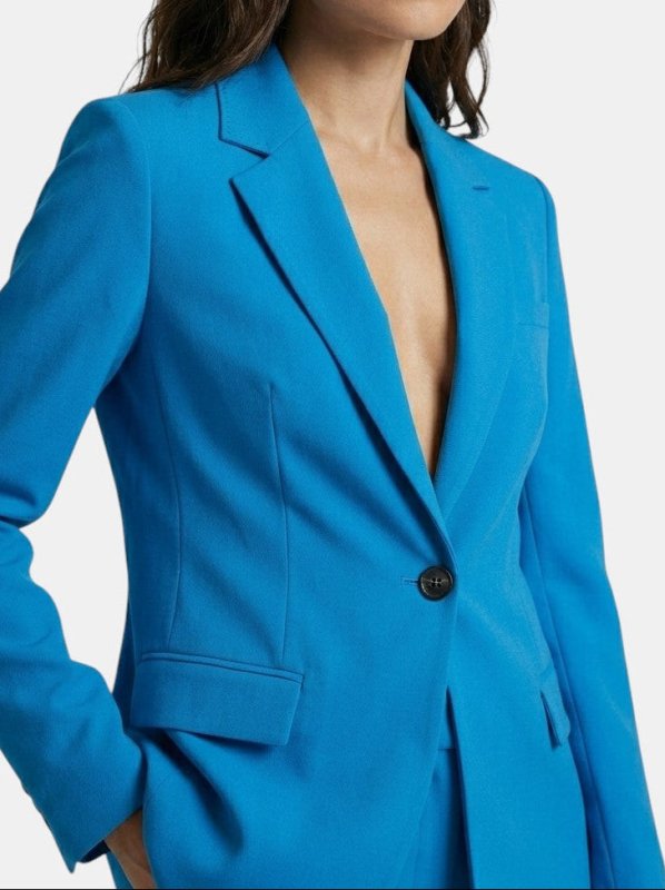 Women's Elegant Blazer and Wide Leg Trousers | Tailored All - Season Pant Suit for Women - Velshara store