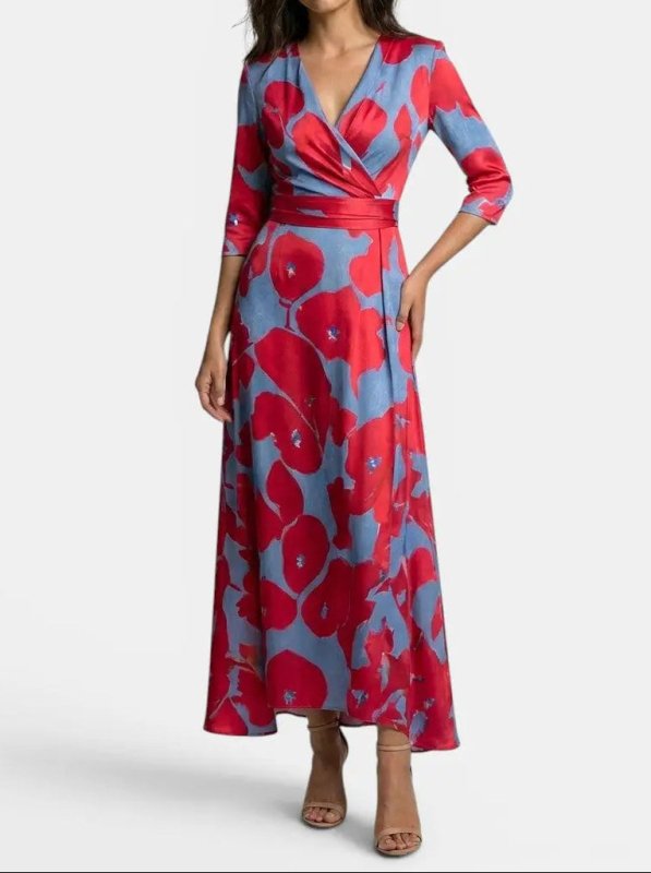 Women's Elegant Fabric Maxi Dress | Graceful Timeless Evening Wear - Velshara store