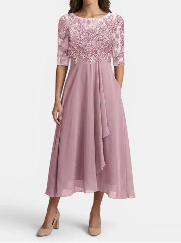 Women's Elegant Lace Dress | Timeless White Cocktail Dress for Special Occasions - Velshara store