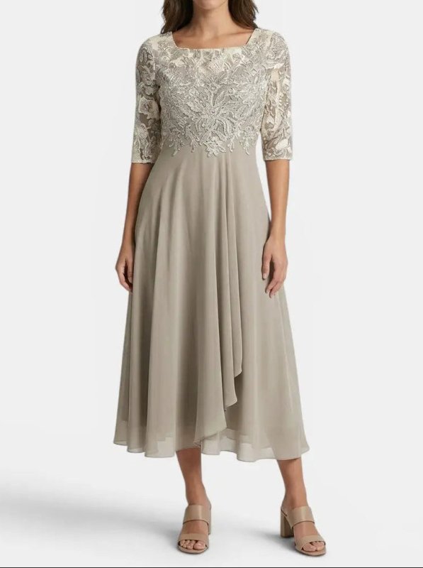 Women's Elegant Lace Dress | Timeless White Cocktail Dress for Special Occasions - Velshara store