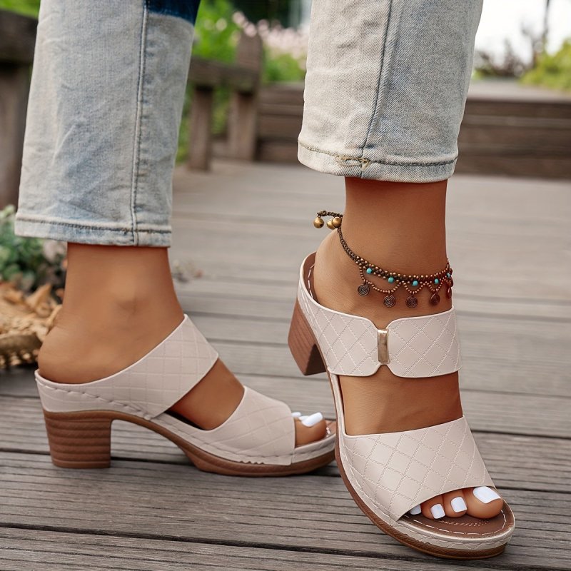Women's Elegant Leather Sandals | Comfortable Stylish Summer Footwear - Velshara store