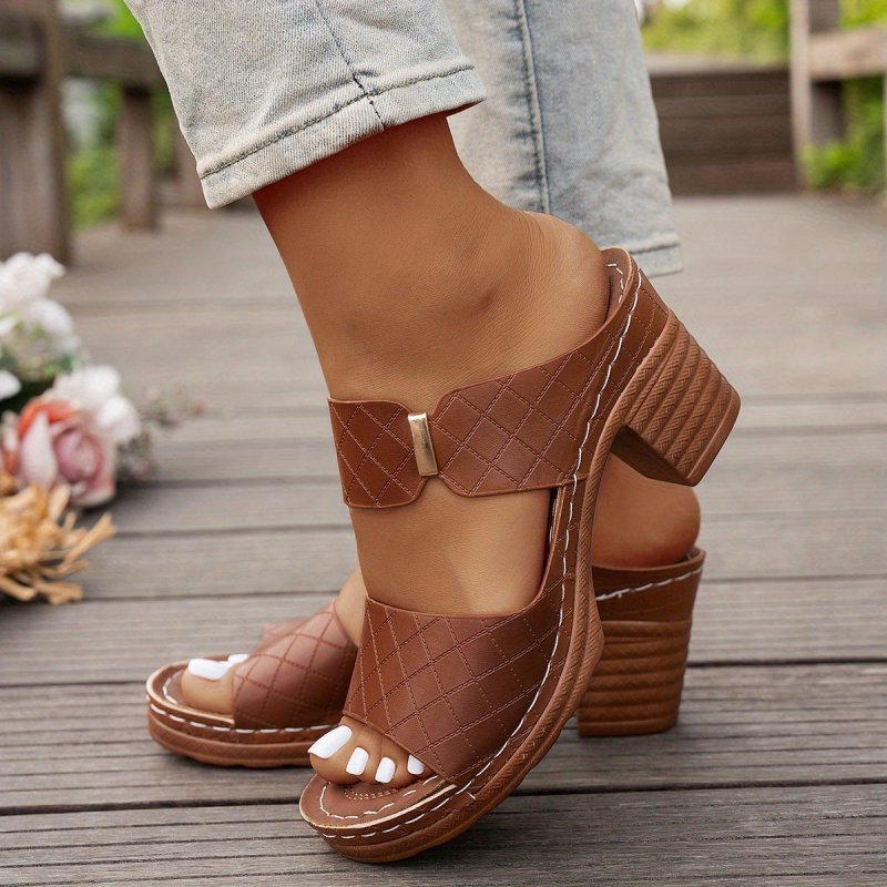 Women's Elegant Leather Sandals | Comfortable Stylish Summer Footwear - Velshara store