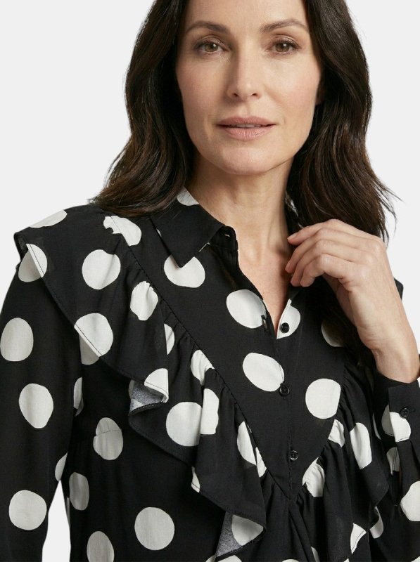 Women's Elegant Leopard Print Long Sleeve Blouse | Stylish All - Season Top - Velshara store