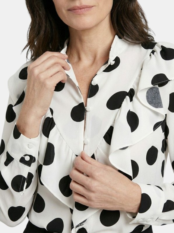 Women's Elegant Leopard Print Long Sleeve Blouse | Stylish All - Season Top - Velshara store