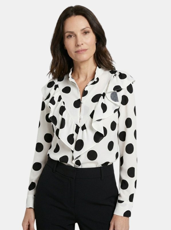Women's Elegant Leopard Print Long Sleeve Blouse | Stylish All - Season Top - Velshara store