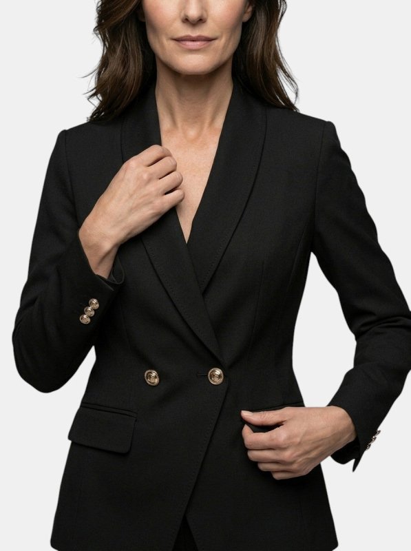 Women's Elegant Suit Set | Tailored Blazer with Straight - Leg Trousers - Velshara store