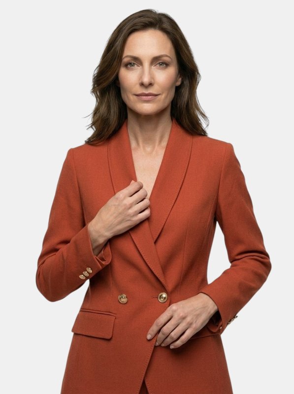 Women's Elegant Suit Set | Tailored Blazer with Straight - Leg Trousers - Velshara store