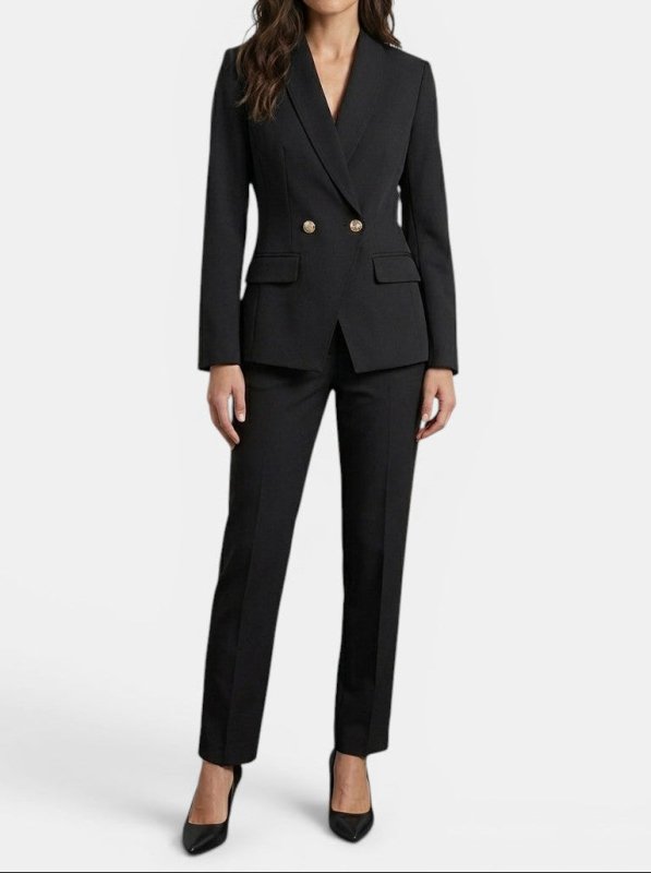 Women's Elegant Tailored Blazer Set | Structured Trousers for Autumn/Winter - Velshara store