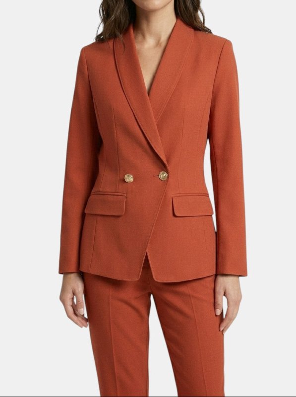 Women's Elegant Tailored Blazer Set | Structured Trousers for Autumn/Winter - Velshara store