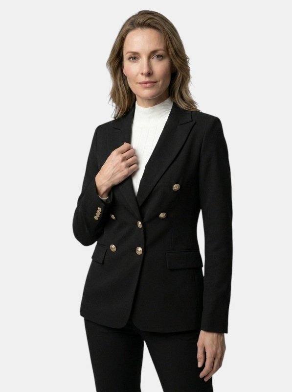 Women's Elegant Tailored Blazer Suit Set | Slim Fit Trousers for All Seasons - Velshara store