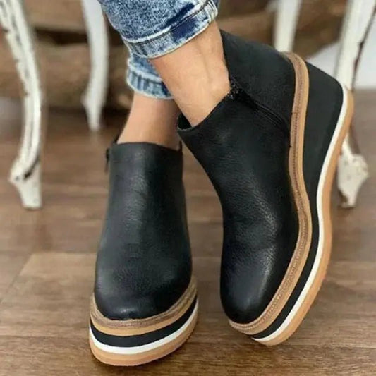 Women's Elegant Waterproof Boots | Stylish Orthopedic Design for Autumn and Winter - Velshara store