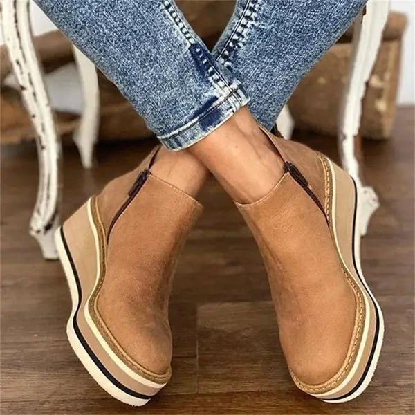 Women's Elegant Waterproof Boots | Stylish Orthopedic Design for Autumn and Winter - Velshara store