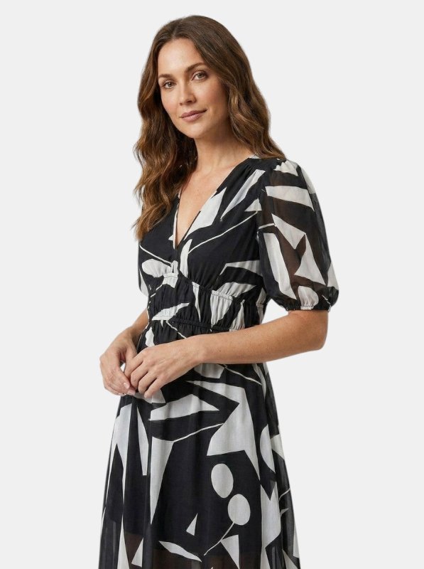Women's Floral Midi Dress | Lightweight Romantic Summer Style - Velshara store